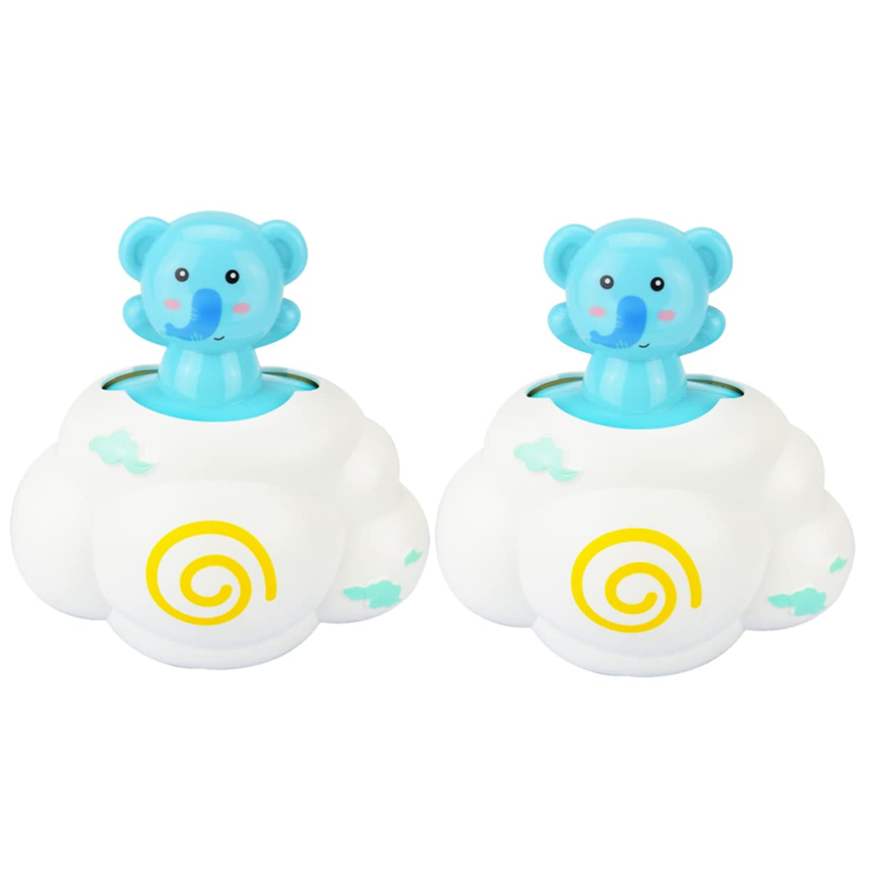 2 Sets Floating Bath Toys for Kids - Fun Bathtub Duck & Animal Toys (4 Pieces) - Perfect for Toddler Bath Time & Sensory Play
