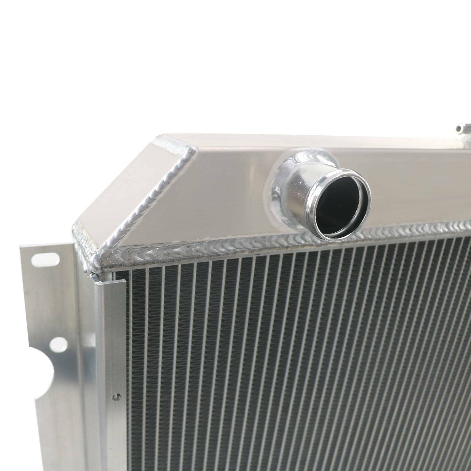 3 Row Aluminum Radiator Shroud Fan for 1968-1974 Dodge Mopar Charger Small Block 26