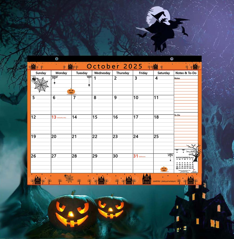 2025-2026 Magnetic Refrigerator Calendar - 17x12 Inch Large Monthly Planner for Fridge, January 2025 to December 2026 (24 Months) - Perfect for Home, Office & Kitchen Organization & Scheduling