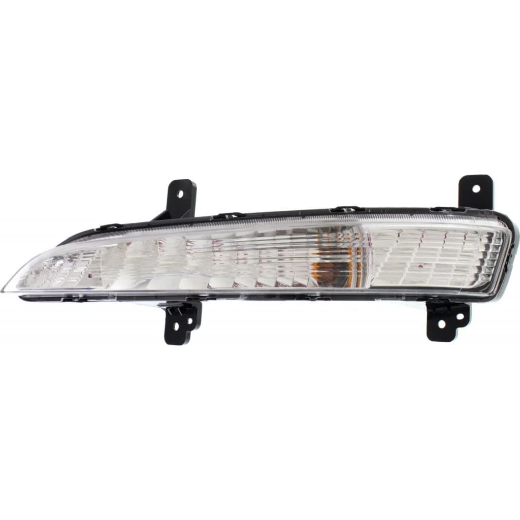 KarParts360 Chevy Traverse Turn Signal Light 2013-2017 Driver Side - Clear Lens CAPA Certified (GM2530135, 23305608) | Replacement for Broken Lights | Enhances Vehicle Safety & Style