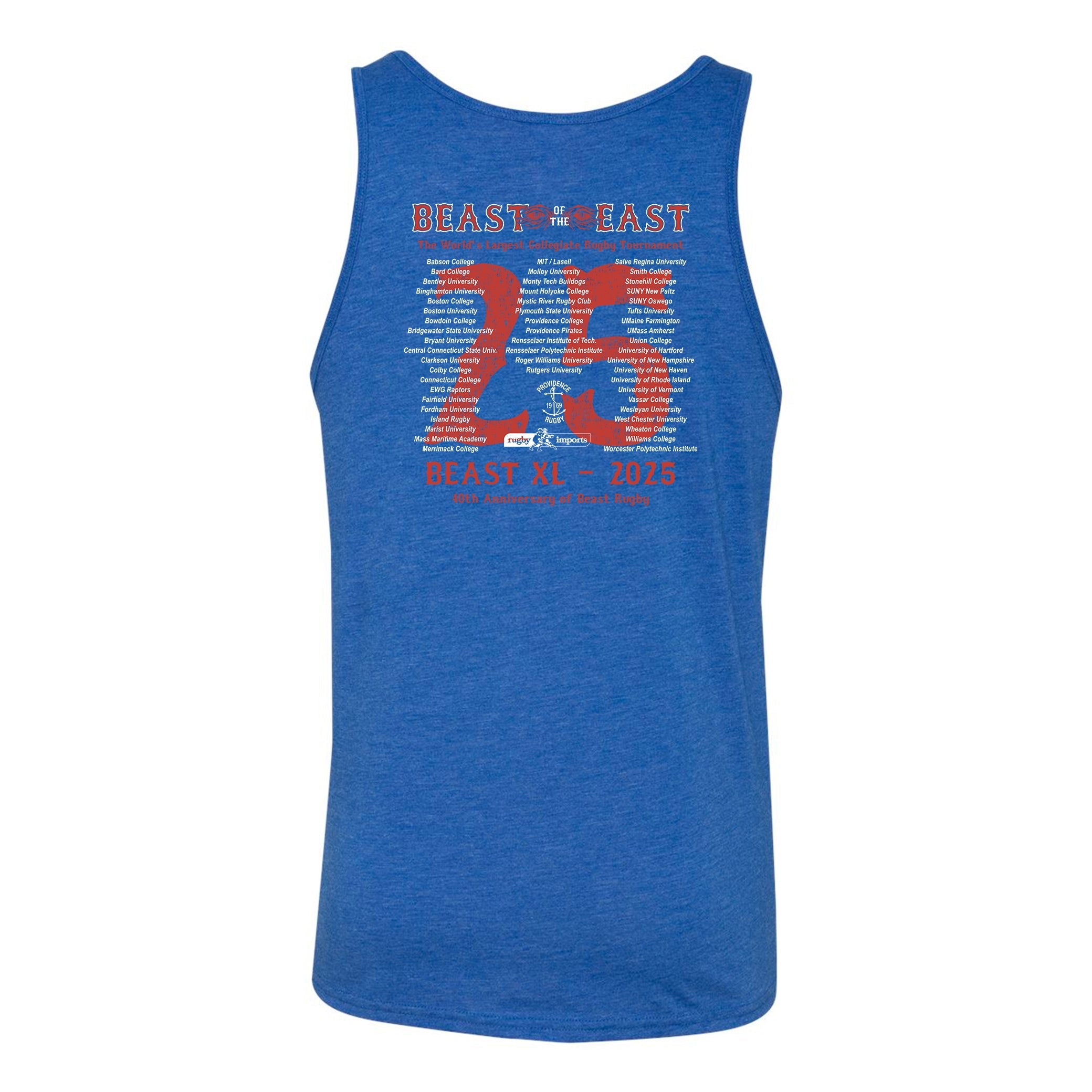 BOE '25 Boston Beast Tank - Premium Quality Workout Tank Top for Men & Women | Gym, Running, Fitness, Sports | Breathable & Comfortable Activewear