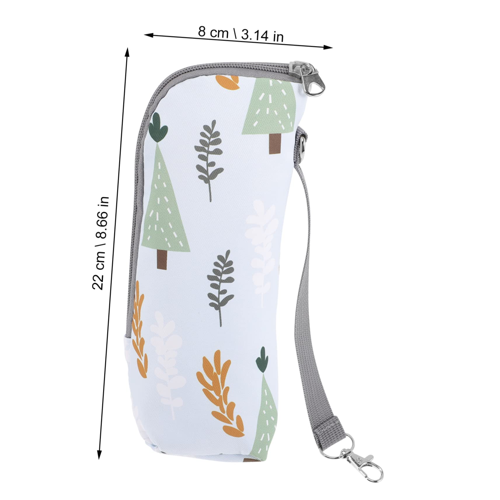 Thermal Insulated Baby Bottle Travel Bag for Strollers - Portable Milk Bottle Holder for On-the-Go Parents | Perfect for Stroller Walks, Road Trips & Air Travel