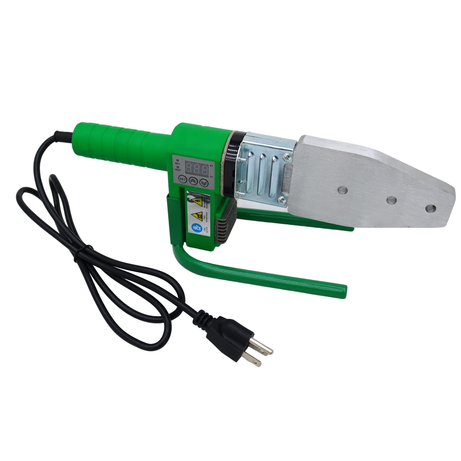 TECHTONGDA 600W Handheld Plastic Pipe Welding Machine - 110V Hot Melt Water Pipe Welder for PE Tube & PVC Pipes | Ideal for Plumbing Repairs, DIY Projects & Irrigation Systems