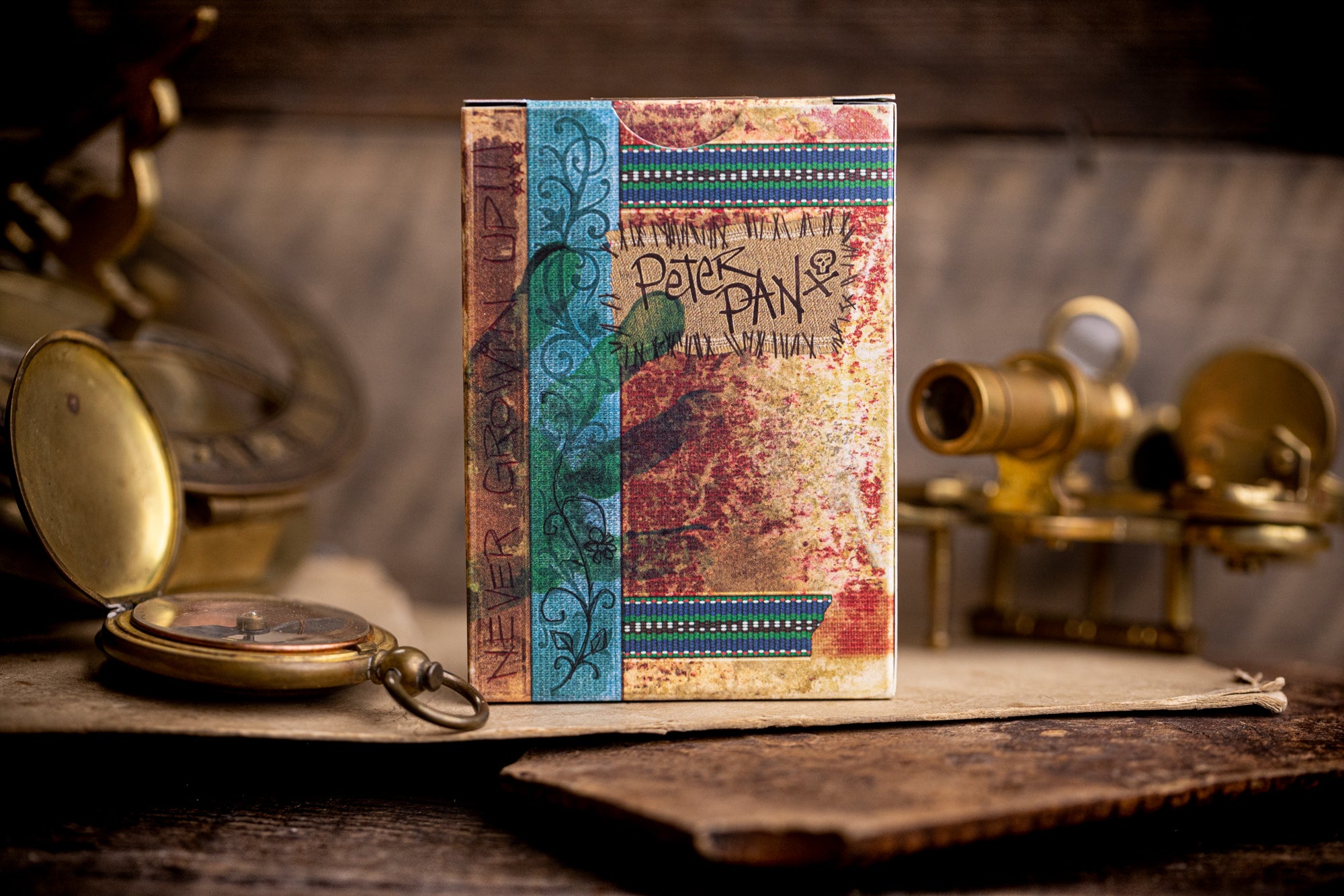 Peter Pan Luxury Playing Cards - Premium Quality Deck for Magic Tricks, Poker & Collectors | Elegant Gift for Game Nights & Card Enthusiasts