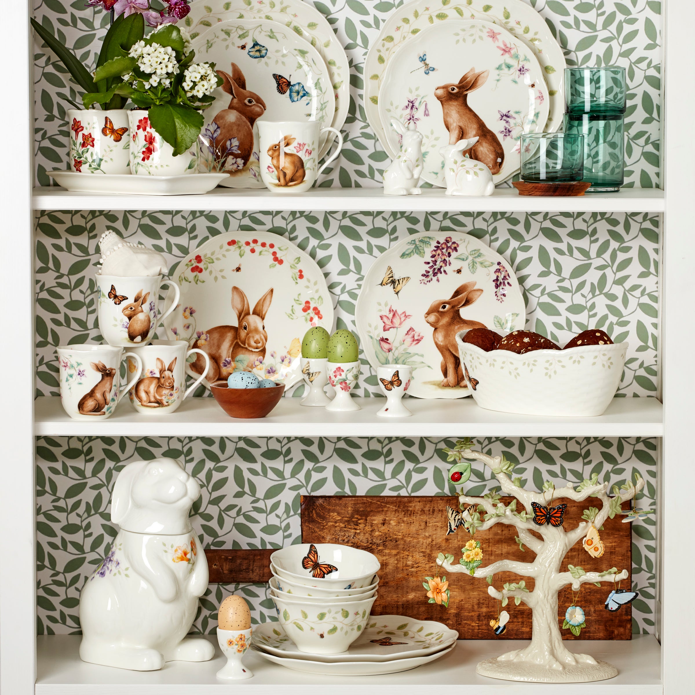 Butterfly Meadow 11-Piece Christmas Ornament & Tree Decor Set - Elegant Holiday Home Decor for Christmas Tree, Mantel, and Festive Party Decorations