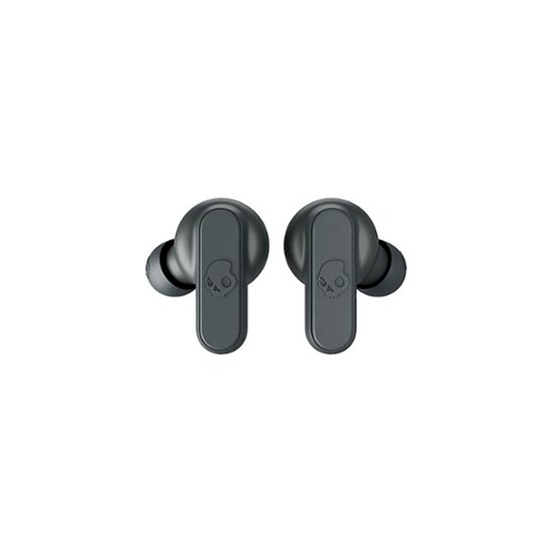 Skullcandy DIME True Wireless Earbuds - Gray | Bluetooth In-Ear Headphones for Gym, Running & Travel