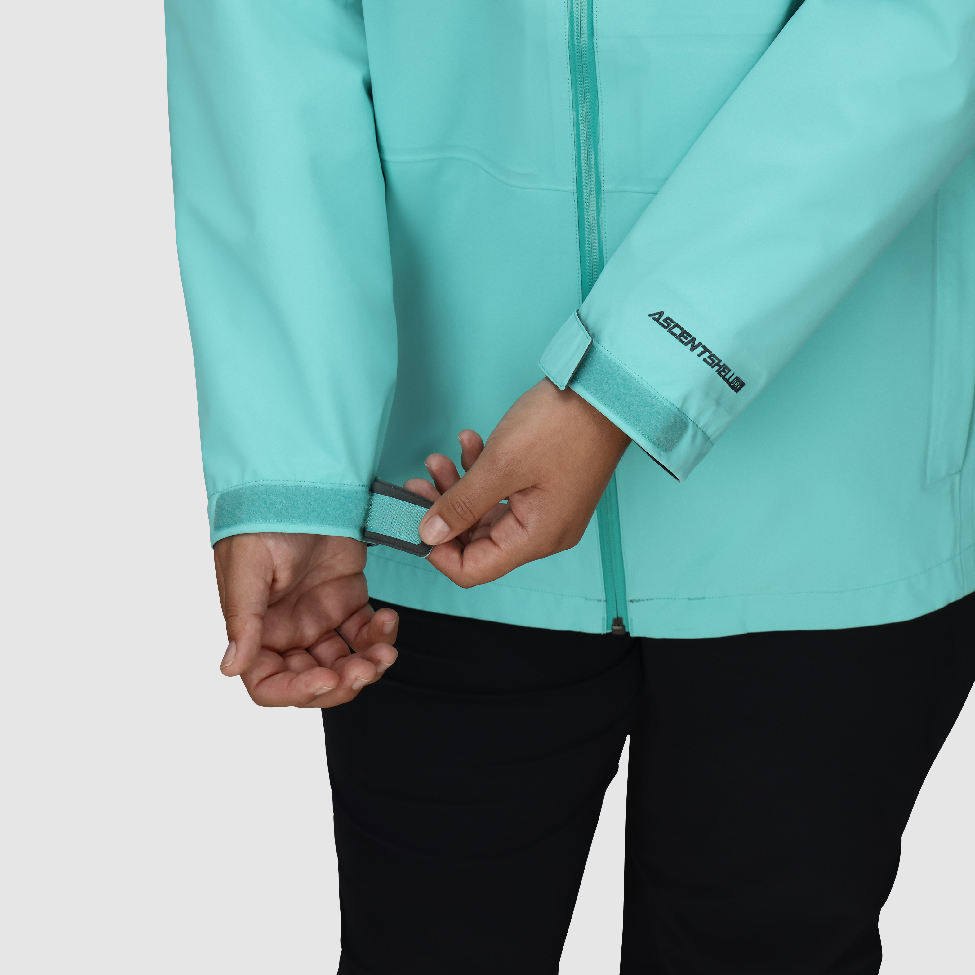 Women's Waterproof 3L Rain Jacket - Lightweight Windproof Hooded Raincoat for Hiking, Camping & Outdoor Activities | Plus Size