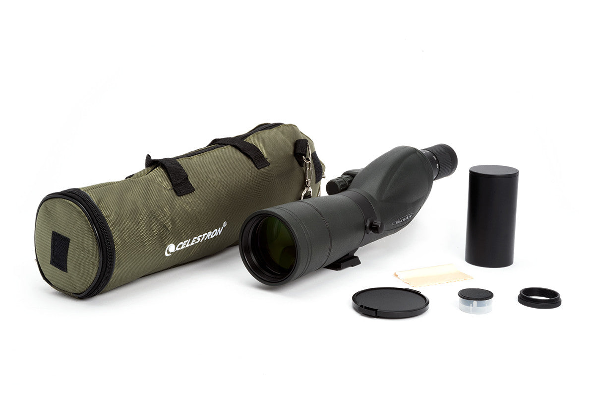 TrailSeeker 16 48x65mm Straight Zoom Spotting Scope - High Power Magnification for Bird Watching, Hunting & Outdoor Adventures