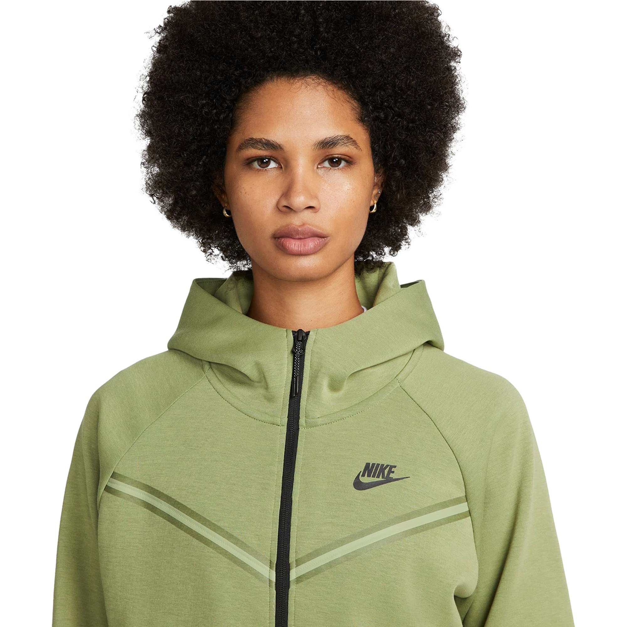 Nike Women's Tech Fleece Windrunner Full-Zip Hoodie - Lightweight Fleece Jacket for Running, Gym & Outdoor Activities