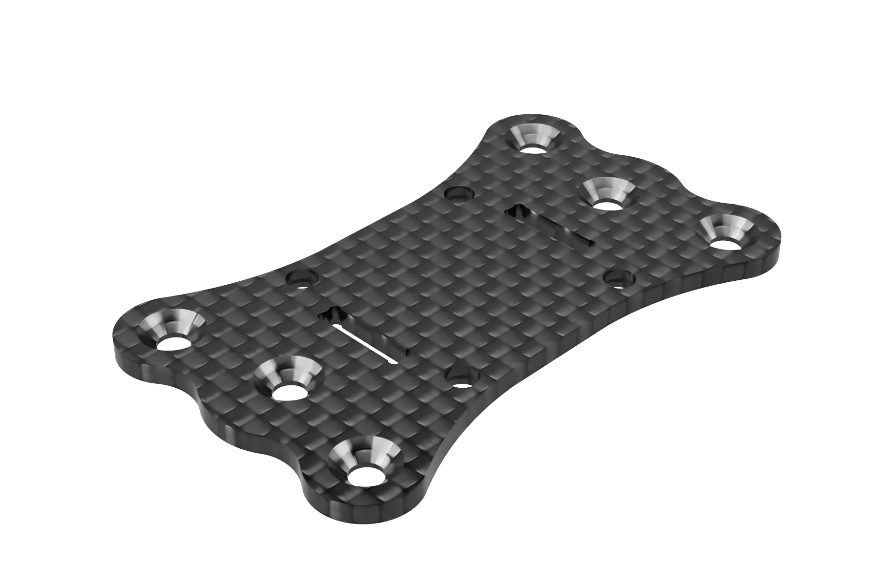 DinDrones Typhon V7 T700 Carbon Fiber Plates - High-Performance Drone Parts for FPV Racing & Aerial Photography