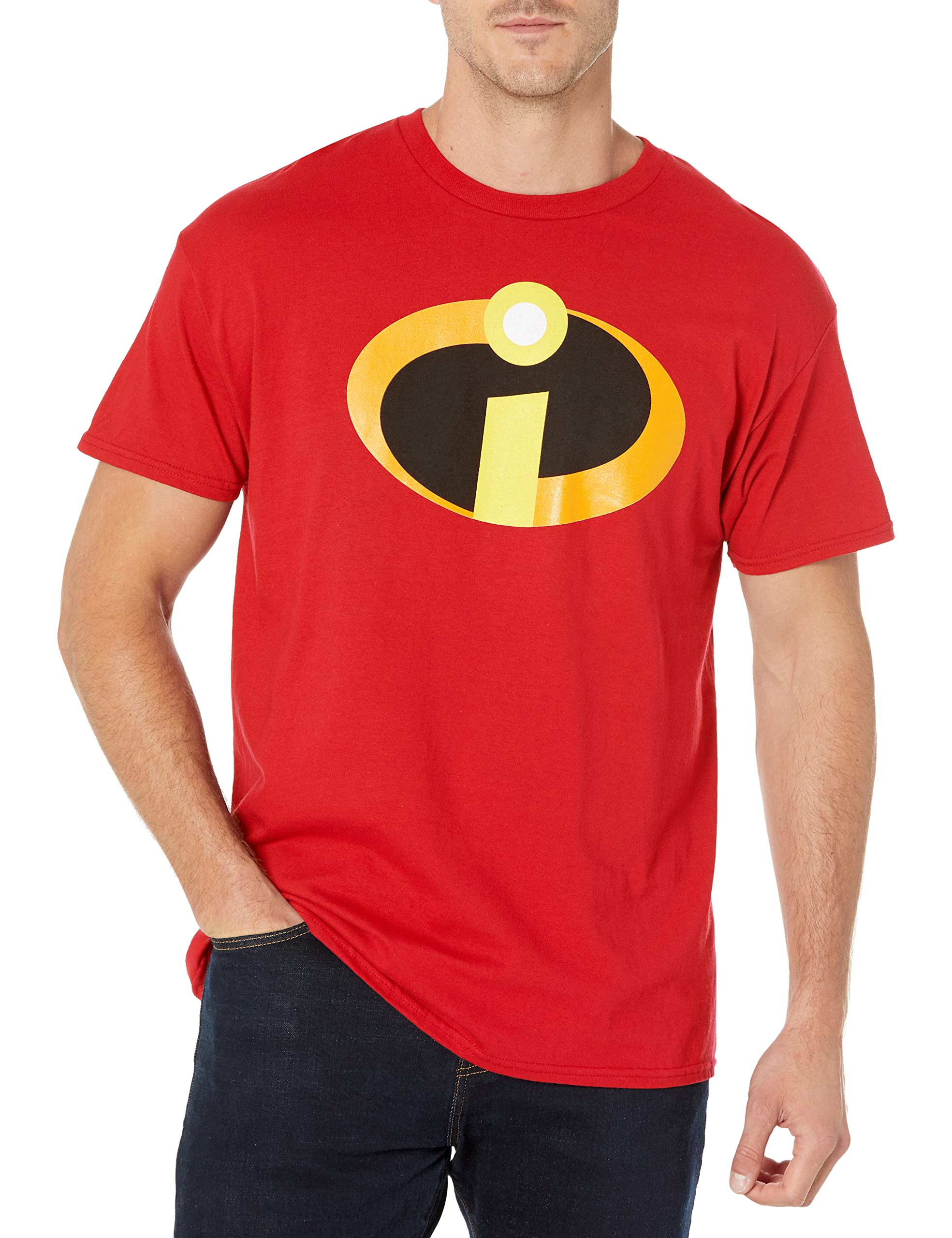 Disney The Incredibles Logo Costume T-Shirt for Kids & Adults - Superhero Family Movie Party Outfit & Cosplay Costume