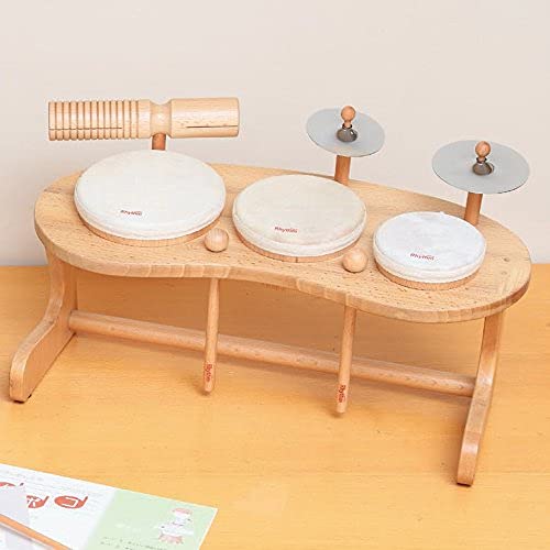 Nakano Rhythm Poco RP-940/DS Complete Drum Set for Beginners - Perfect for Home Practice, Studio Recording & Live Performances