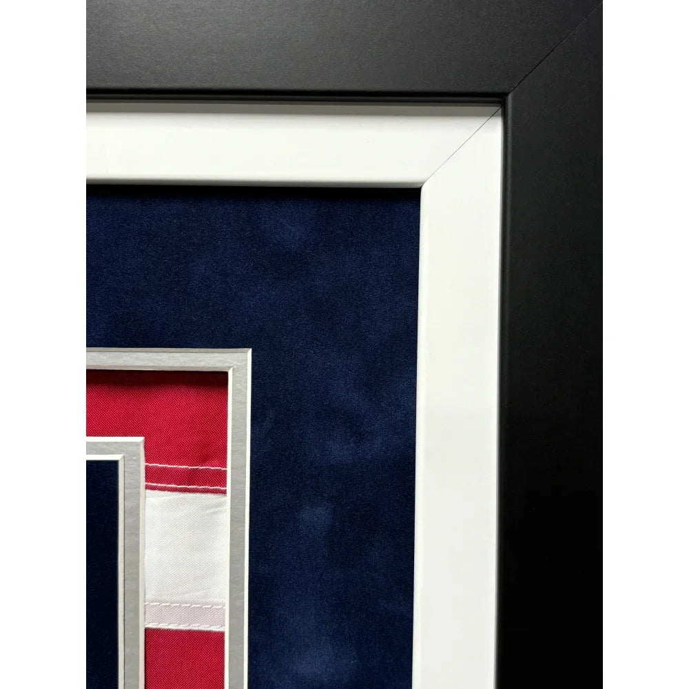 Donald Trump Autographed 2025 Inauguration USA Flag Framed with Washington Post Newspaper & JSA COA - Collectible Political Memorabilia for Home Office Decor & Conservative Gifts