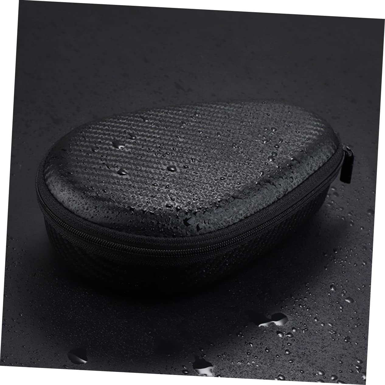 Angoily 3-Pack Over Ear Headphone Case - Protective Carry Bag for Headset Storage & Travel | Durable Earphone Pouch for AirPods Max, Sony, Bose (Black) - Perfect for Gym, Commute & Office Use