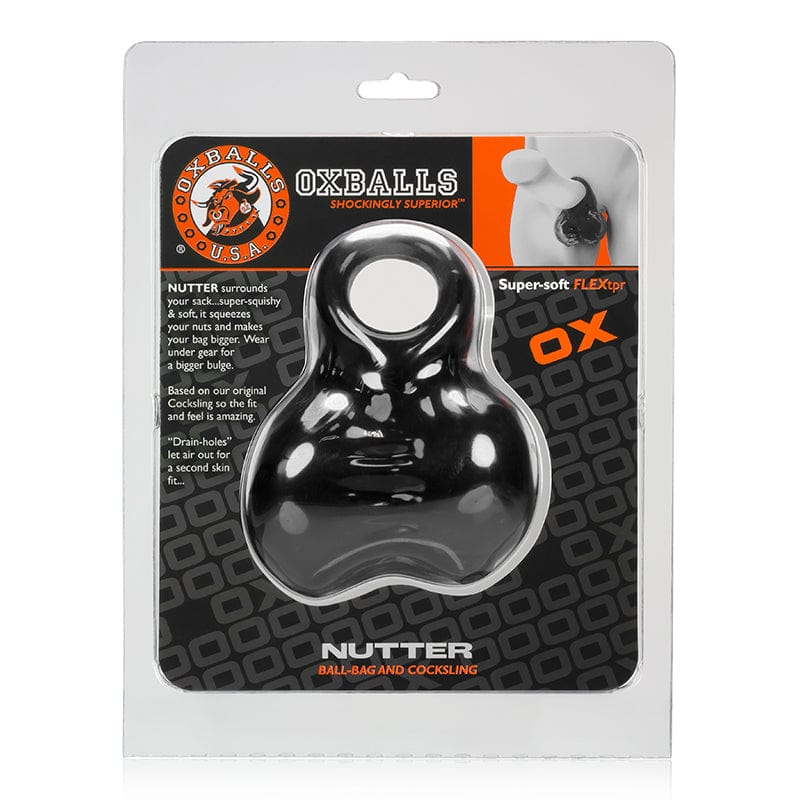 OxBalls Nutter Ballsack Enhancer - Comfortable Silicone Scrotum Weight for Men's Intimate Pleasure | Perfect for Sensual Play, Couples Bonding & BDSM Scenes
