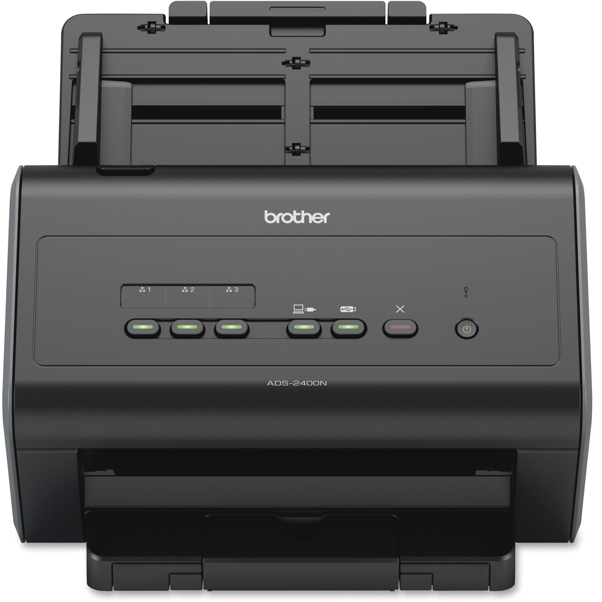 Brother ADS-2400N Sheetfed Document Scanner - 600 dpi High-Speed Scanning for Office & Home Use, Perfect for Digitizing Receipts, Contracts & Business Documents