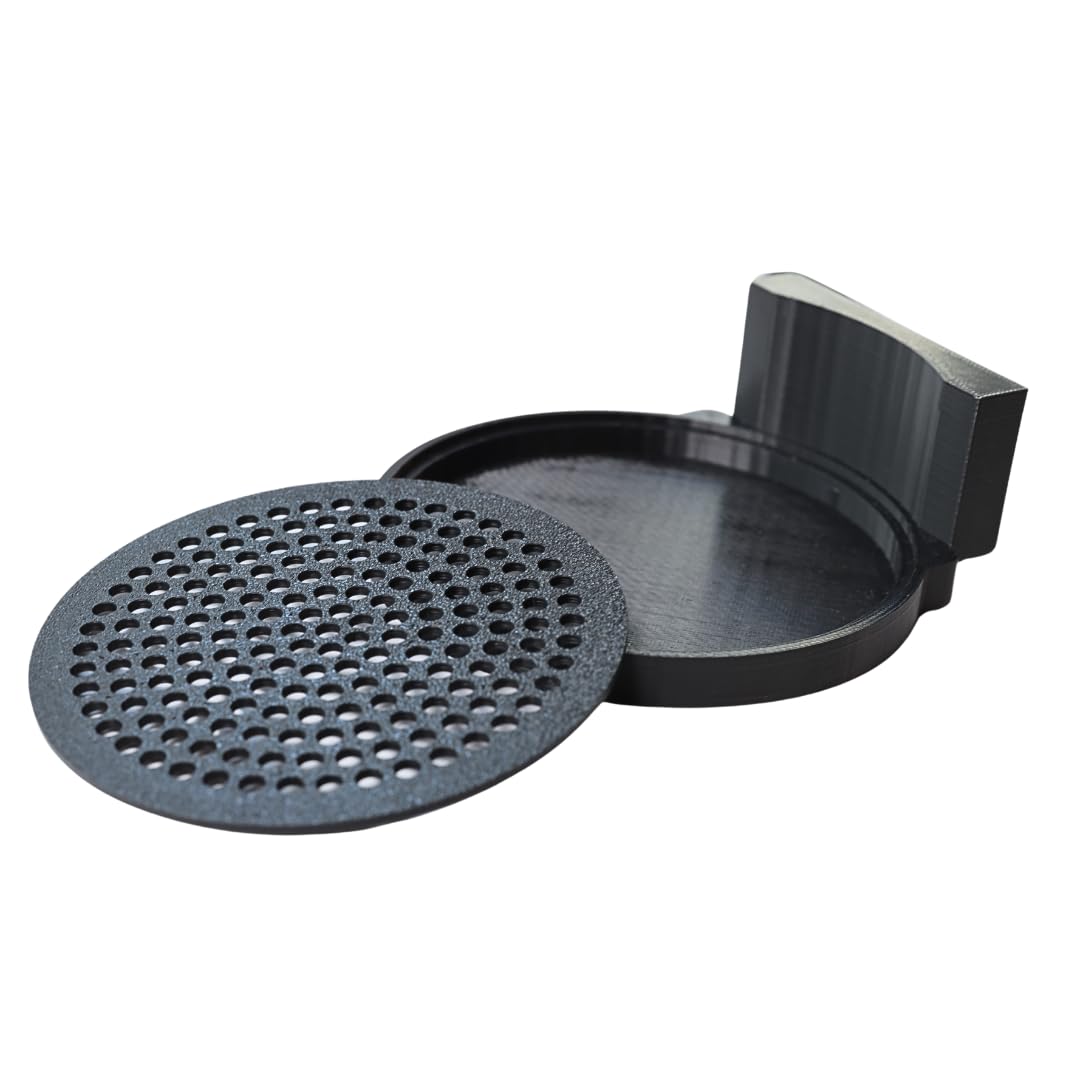 SplashNColor Mini Mug Drip Tray for Nespresso Essenza Coffee Machine - Compatible with Breville & Krups Models (Fits Essenza Mini Plus) - Perfect for Small Kitchens & Office Coffee Stations