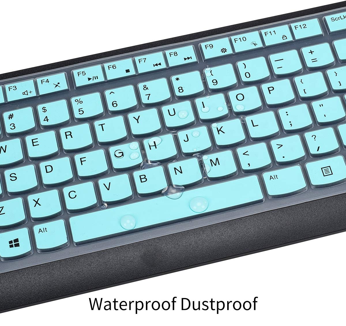 CaseBuy Keyboard Cover for Lenovo 510 Wireless Keyboard (GX30N81775/4X30M39458) - Premium Silicone Protector Skin | Keyboard Accessories | Mint Green | Perfect for Office, Home & Travel Use