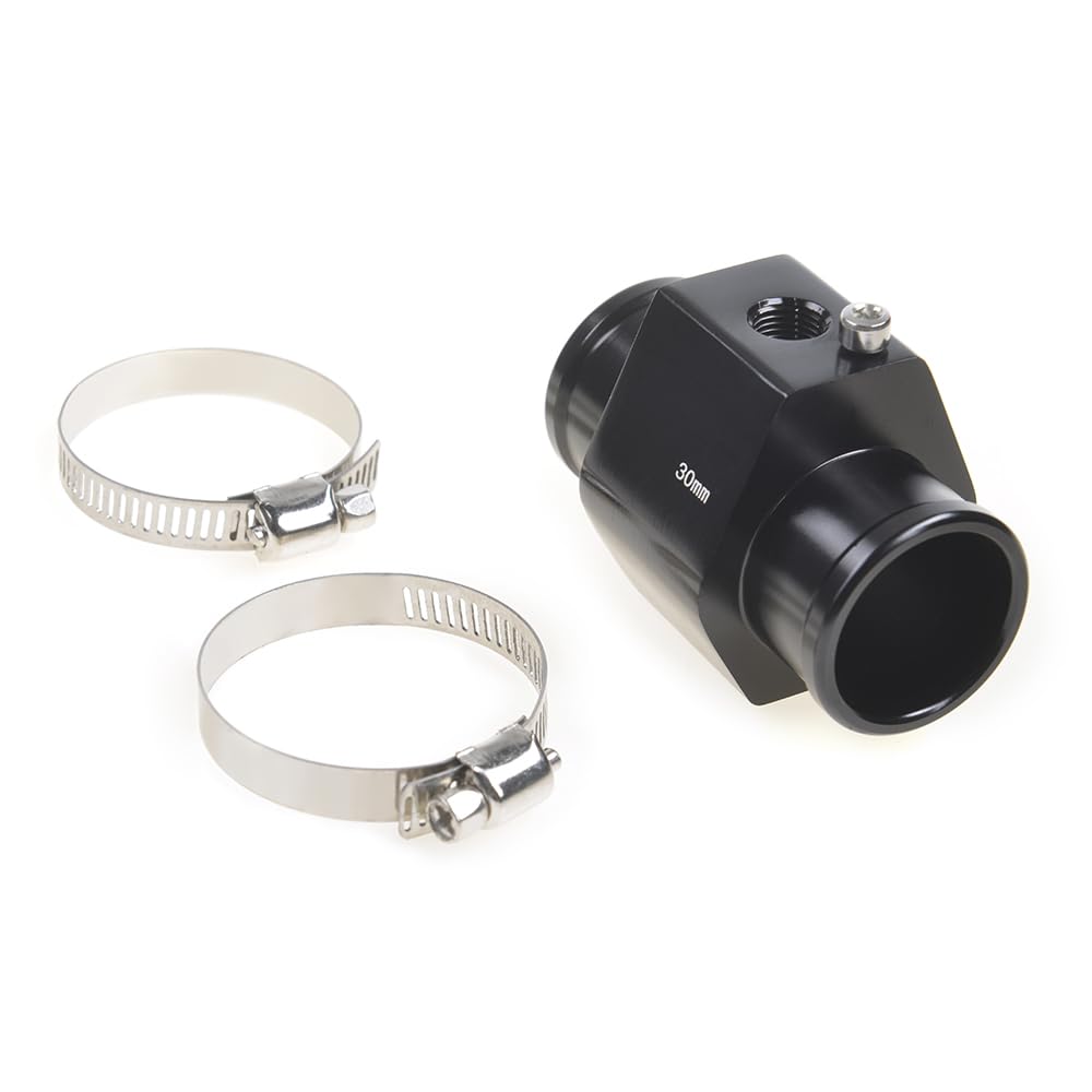 Aluminum Water Temp Joint Pipe 30mm - Radiator Sensor Adapter for Car Cooling System