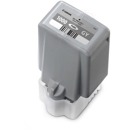 Canon PFI 1000 GY LUCIA PRO Gray Ink Tank (80ml) - Premium Printer Ink for Canon PRO-1000 - Ideal for Photo Printing, Art Reproduction & Professional Graphics