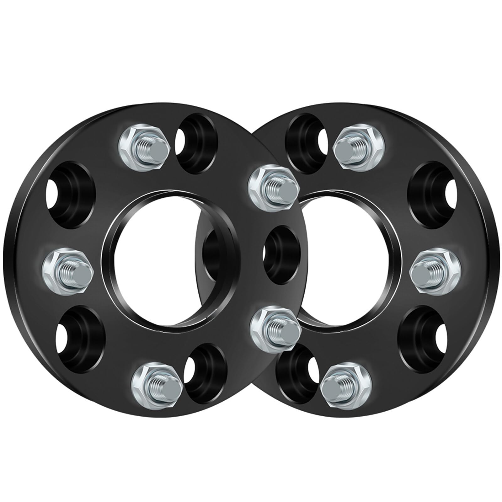 AINTIER 2X 20mm 5x114.3 to 5x114.3 or 5x4.5 to 5x4.5 Hubcentric Wheel Spacers with 12x1.5 Studs & 67.1mm Bore - Compatible with Hyundai Veloster 2011-2013 & Kia Soul 2009-2012 - Perfect for Enhanced Stance & Performance Upgrades