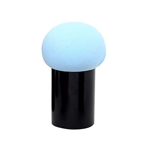 SUNISA Mushroom Head Beauty Blender - Soft Powder Puff for Makeup & Foundation - Pack of 3 Multicolor - Perfect for Daily Makeup & Travel