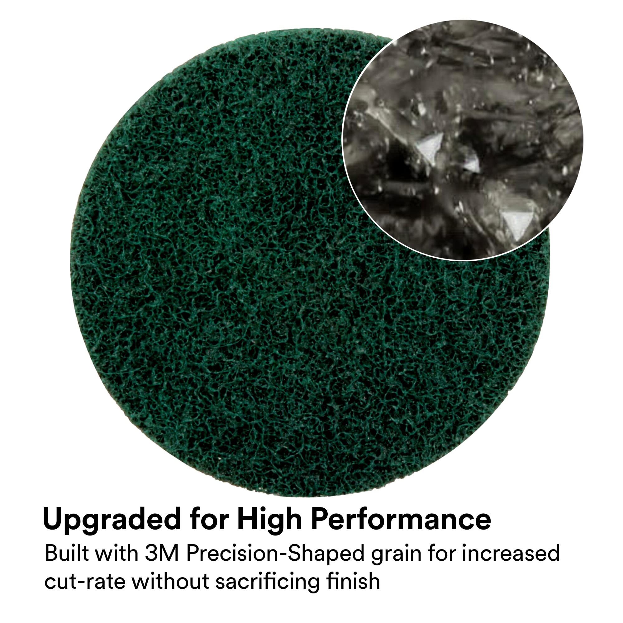 Scotch-Brite Roloc Extra Coarse Surface Conditioning Discs 4 Inch - Pack of 25 | Premium Abrasive Disc for Coating Removal & Corrosion Cleaning on Aluminum, Stainless Steel, Carbon Steel | Ideal for Metal Surface Prep, Weld Cleaning & Automotive Restoration