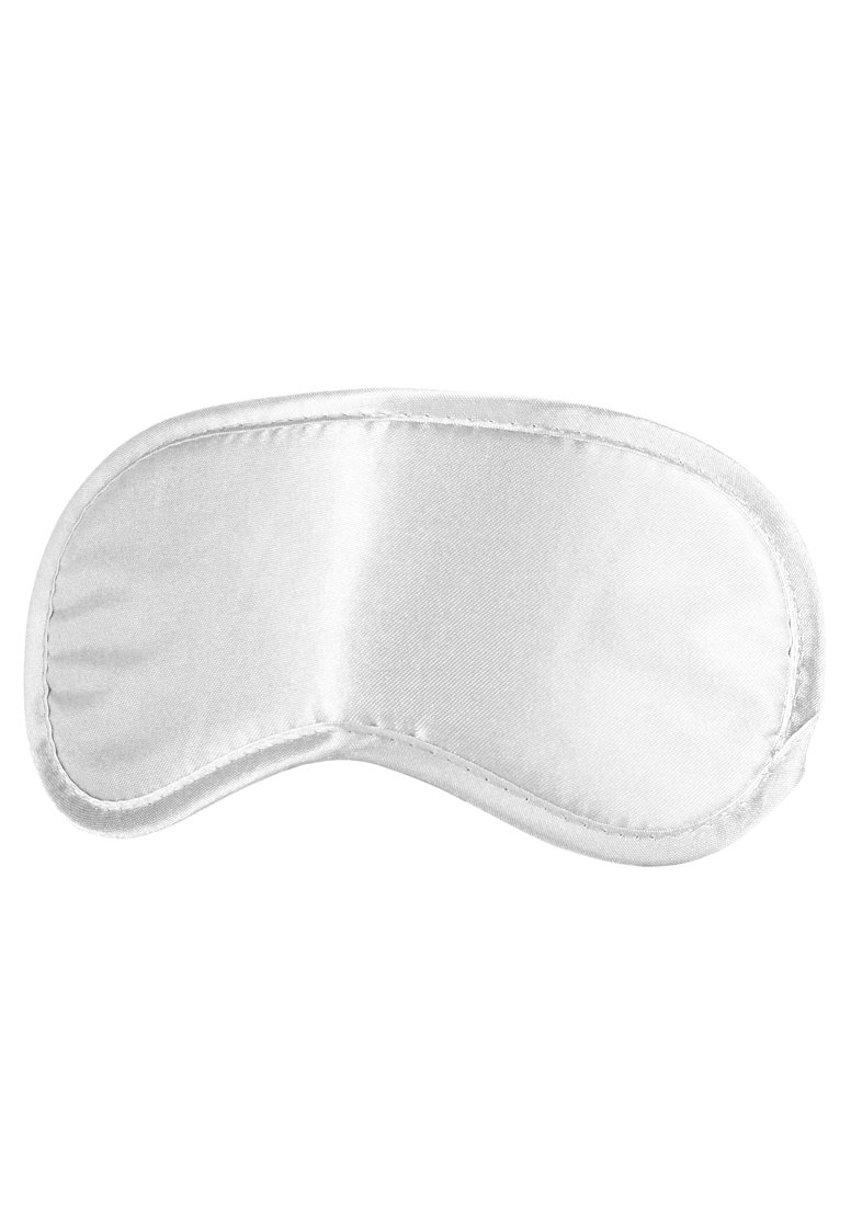 Ouch! by Shots America - Soft Sleep Eye Mask for Women & Men, White - Perfect for Travel, Meditation & Nighttime Relaxation