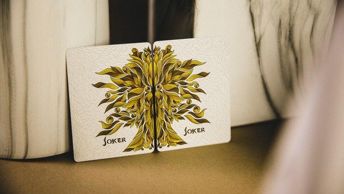Rebirth Playing Cards - Premium White Deck for Magic Tricks, Poker & Cardistry | Perfect for Professional Magicians, Poker Players & Card Enthusiasts