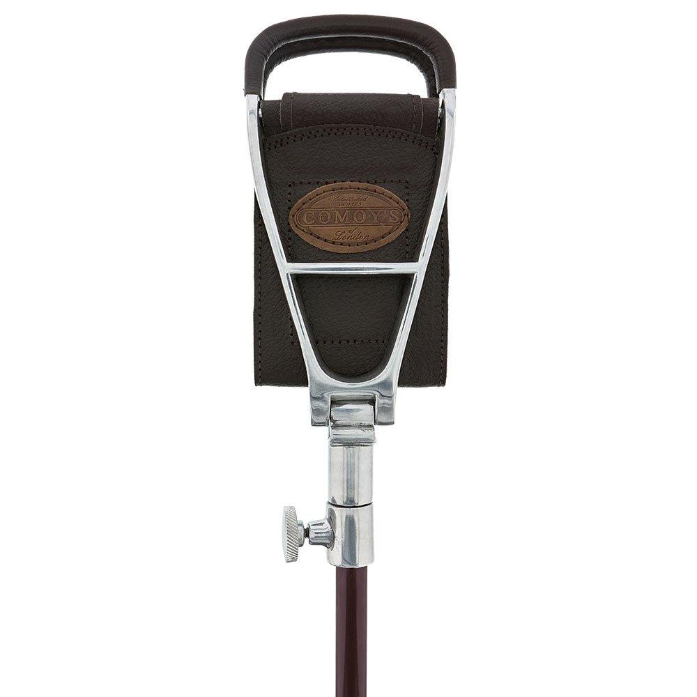 Adjustable Hammock Seat Cane - Premium Genuine Leather Support Cane for Seniors & Adults - Perfect for Indoor/Outdoor Use, Walking Assistance & Relaxation