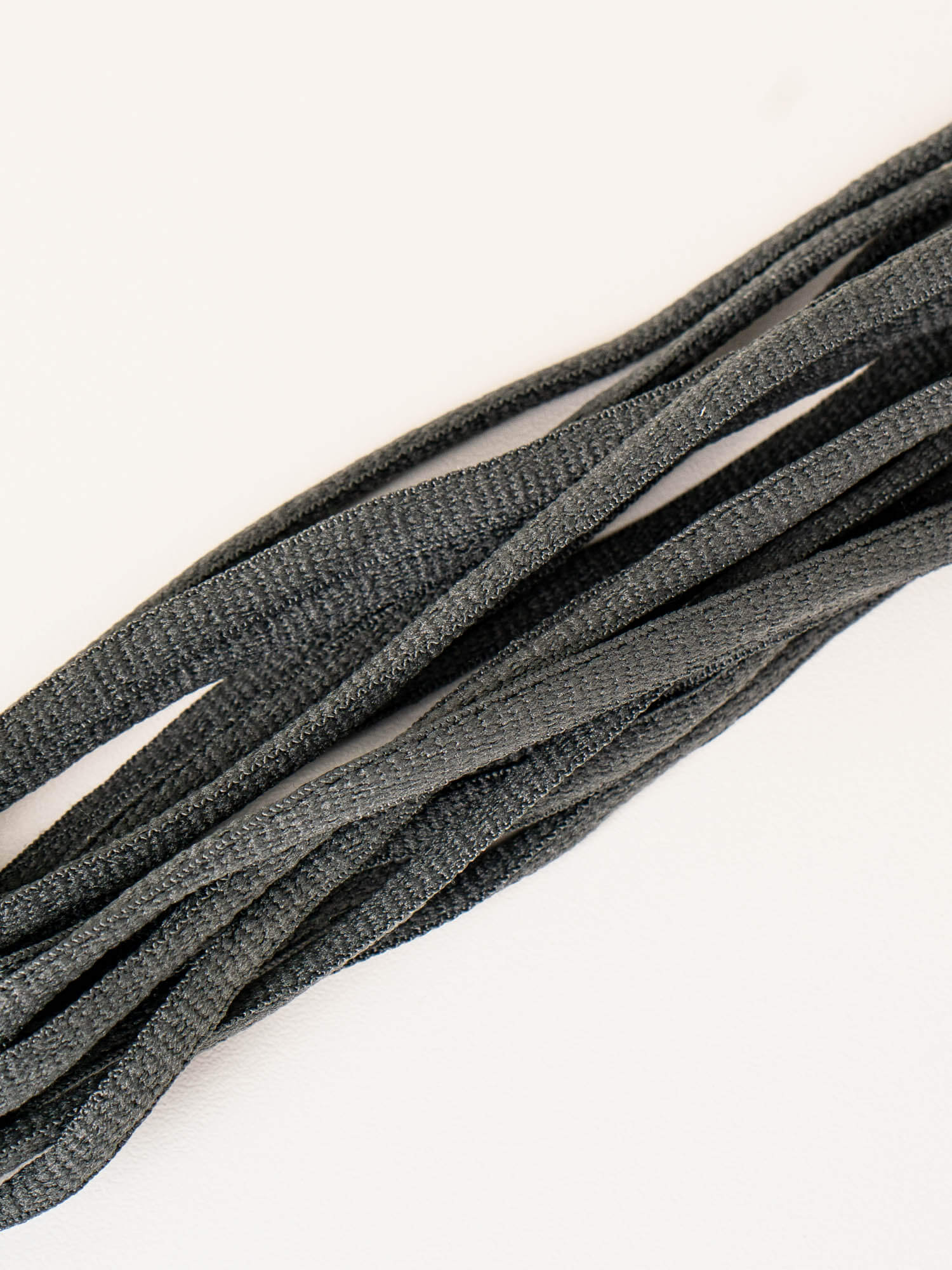 Premium Charcoal Shoe Laces - Durable & Stylish Shoelaces for Sneakers, Boots & Casual Shoes | Perfect for Running, Hiking & Everyday Wear