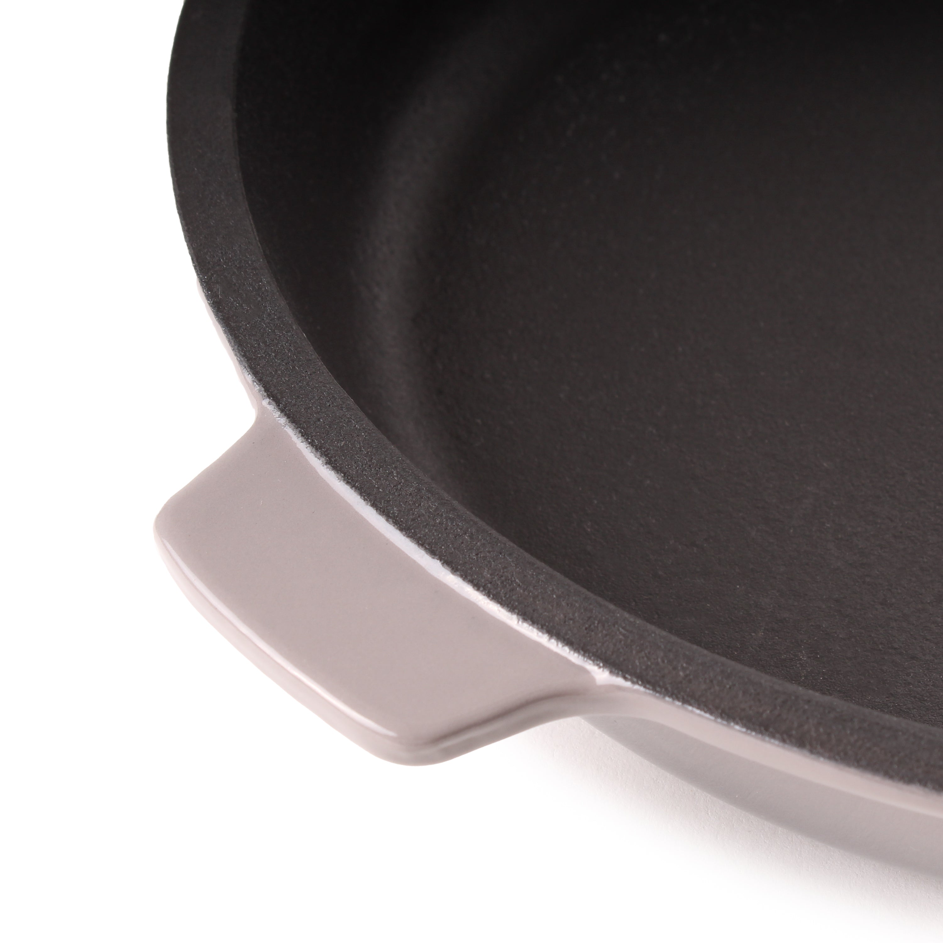 BergHOFF Neo 3-Piece Cast Iron Cookware Set - Grill Pan, Fry Pan & Slotted Steak Press - Premium Oven-Safe Skillets for Searing, Grilling & Cooking - Perfect for Steak, Burgers, Seafood & Stir Fry