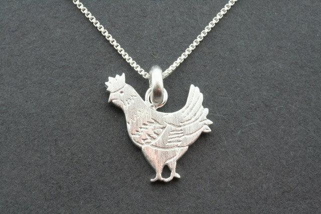 Chicken Necklace - Unique Poultry Jewelry for Women & Men - Perfect for Farm Lovers, Animal Themed Parties & Quirky Fashion Accessories