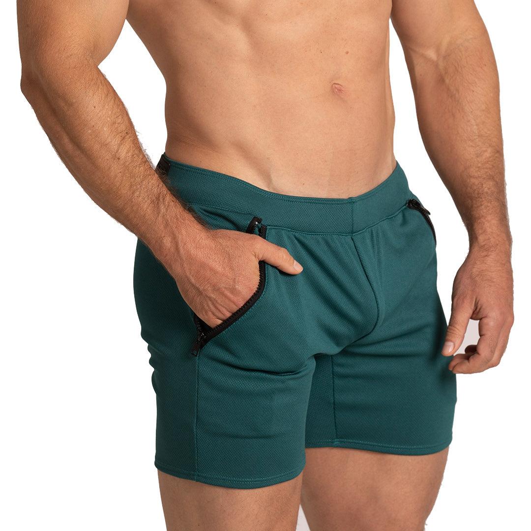 Gigo Training 5 Short Green - High-Quality Fitness Equipment for Home & Gym Workouts - Perfect for Strength Training, CrossFit, and Functional Exercises