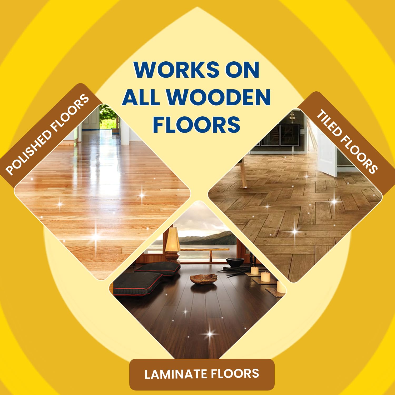 Pledge Expert Care Wood Floor Cleaner - Gently Cleans & Shines Hardwood Floors (16oz, Lemon Fresh Scent) - Safe for Daily Use in Homes & Offices