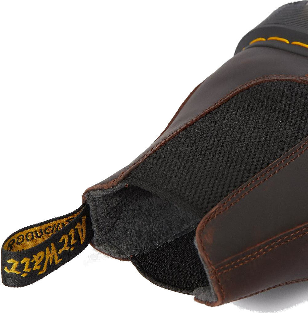 Men's Dr. Martens 2976 Wintergrip Chelsea Boots - Waterproof Leather Ankle Boots for Men | Slip-Resistant Cold Weather Work Boots | Perfect for Winter Hiking, Construction & Outdoor Activities