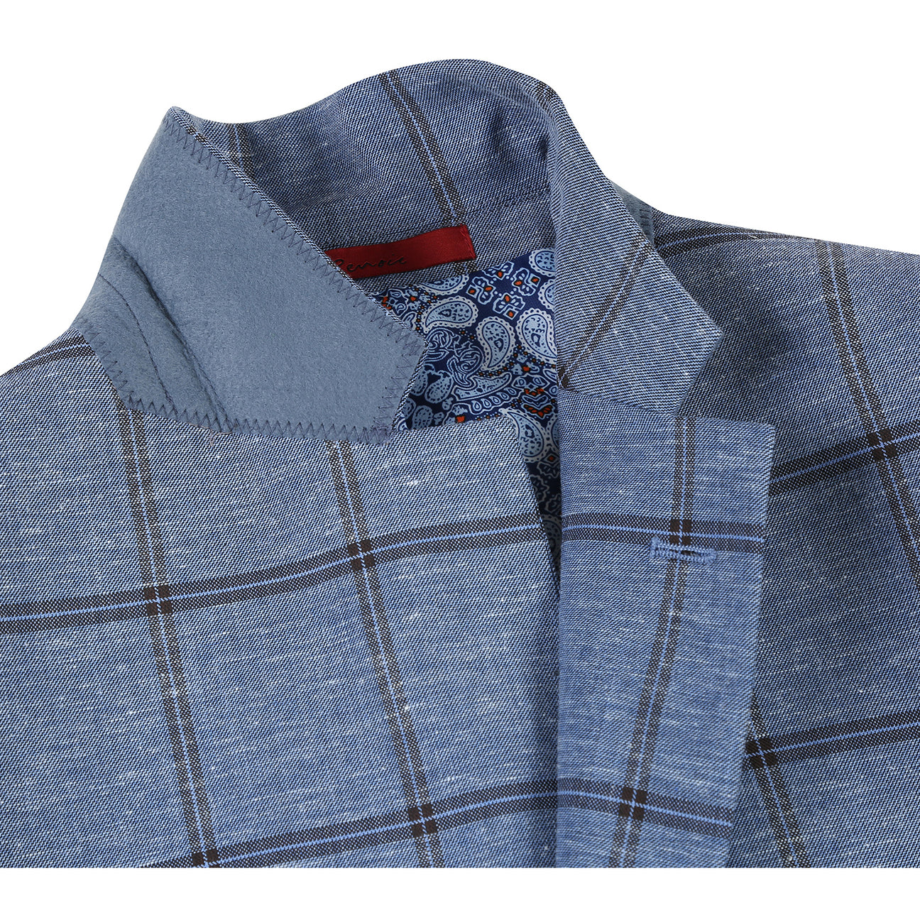 Alessandro Vitello by Renoir Slim Fit Blazer for Men - Navy Blue Size 32 | Premium Italian Wool Jacket for Business Meetings & Formal Events