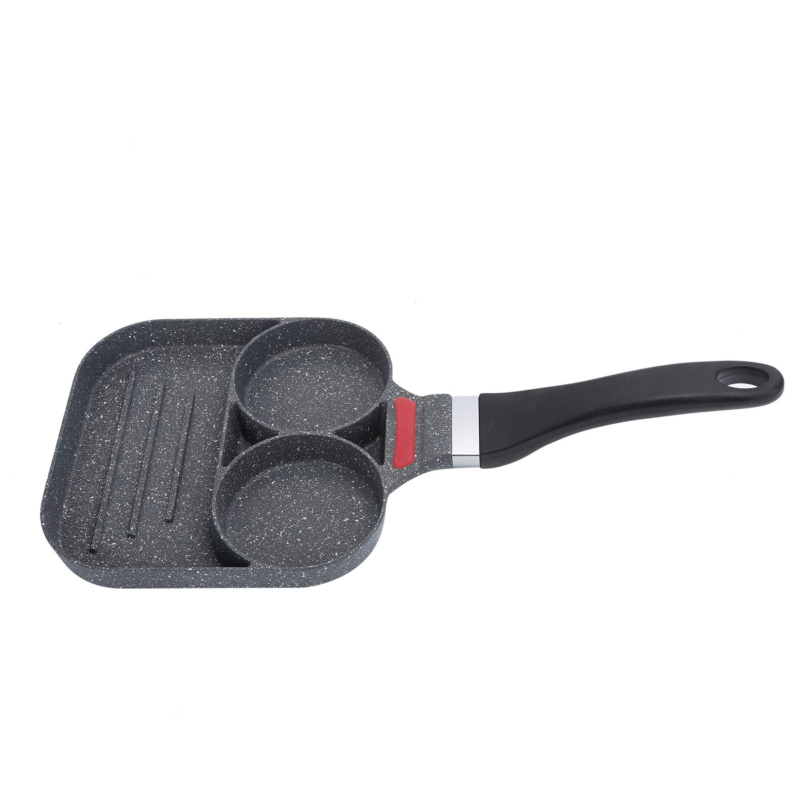 Non-Stick Egg Frying Pan - High Heat Resistant Gas Stove Skillet for Perfect Sunny Side Up, Pancakes & Burgers | Ideal for Home Cooking & Breakfast Preparation
