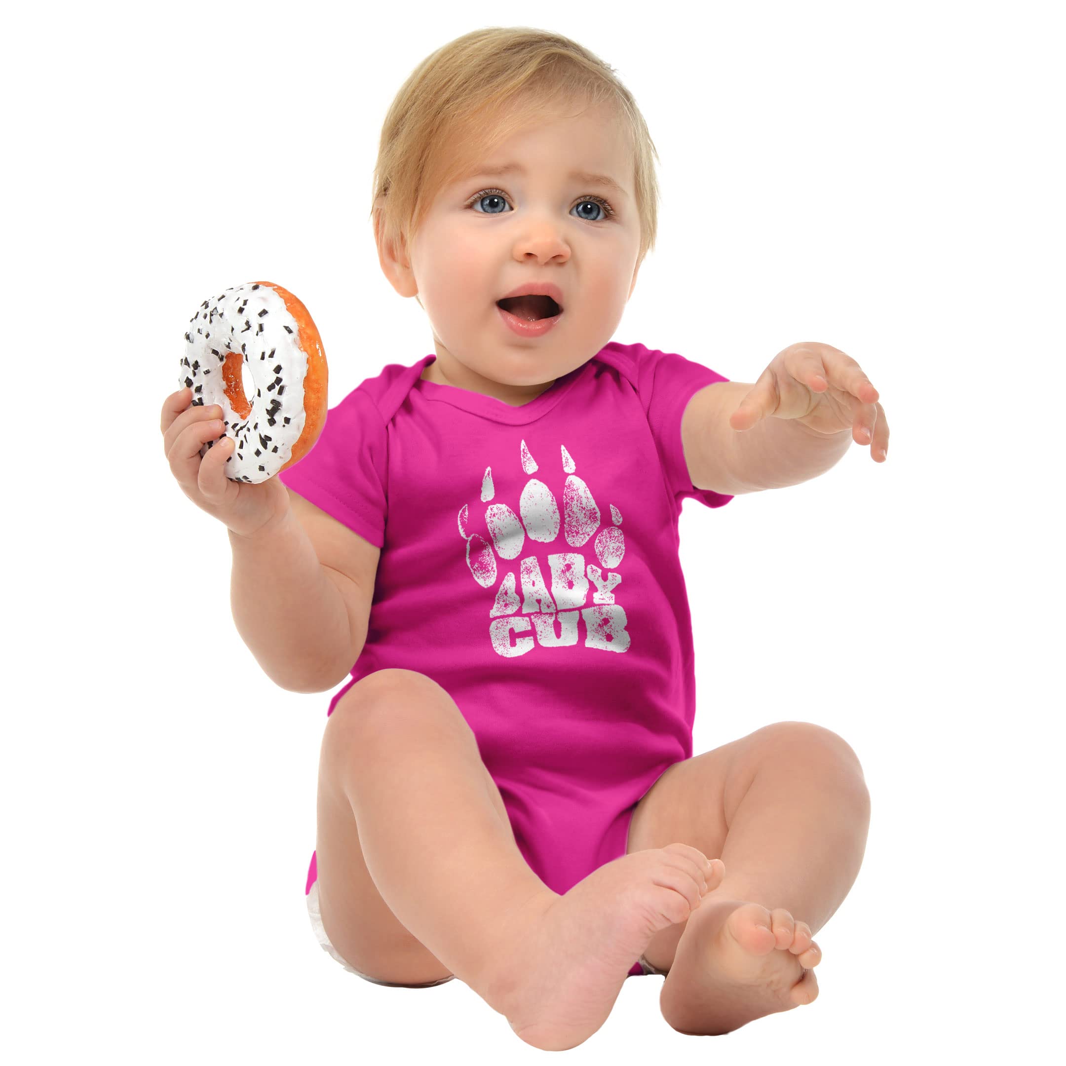 Texas Tees Baby Onesie - Pink Sister Bear Shirt 3-6 mo for Newborn Gifts