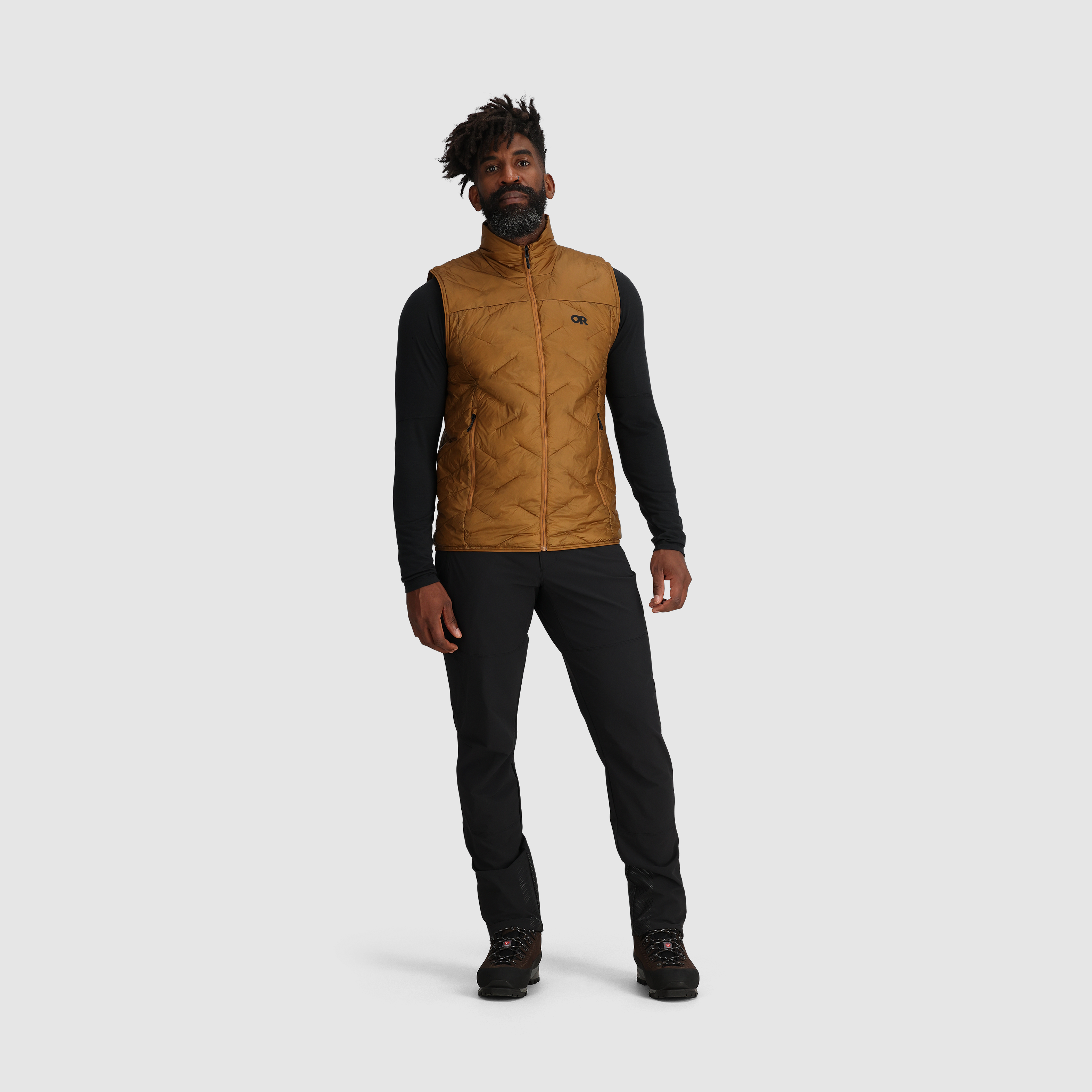 Men's SuperStrand LT Vest - Lightweight Water-Resistant Outdoor Vest for Hiking, Camping & Casual Wear | Breathable Shell Jacket for Men