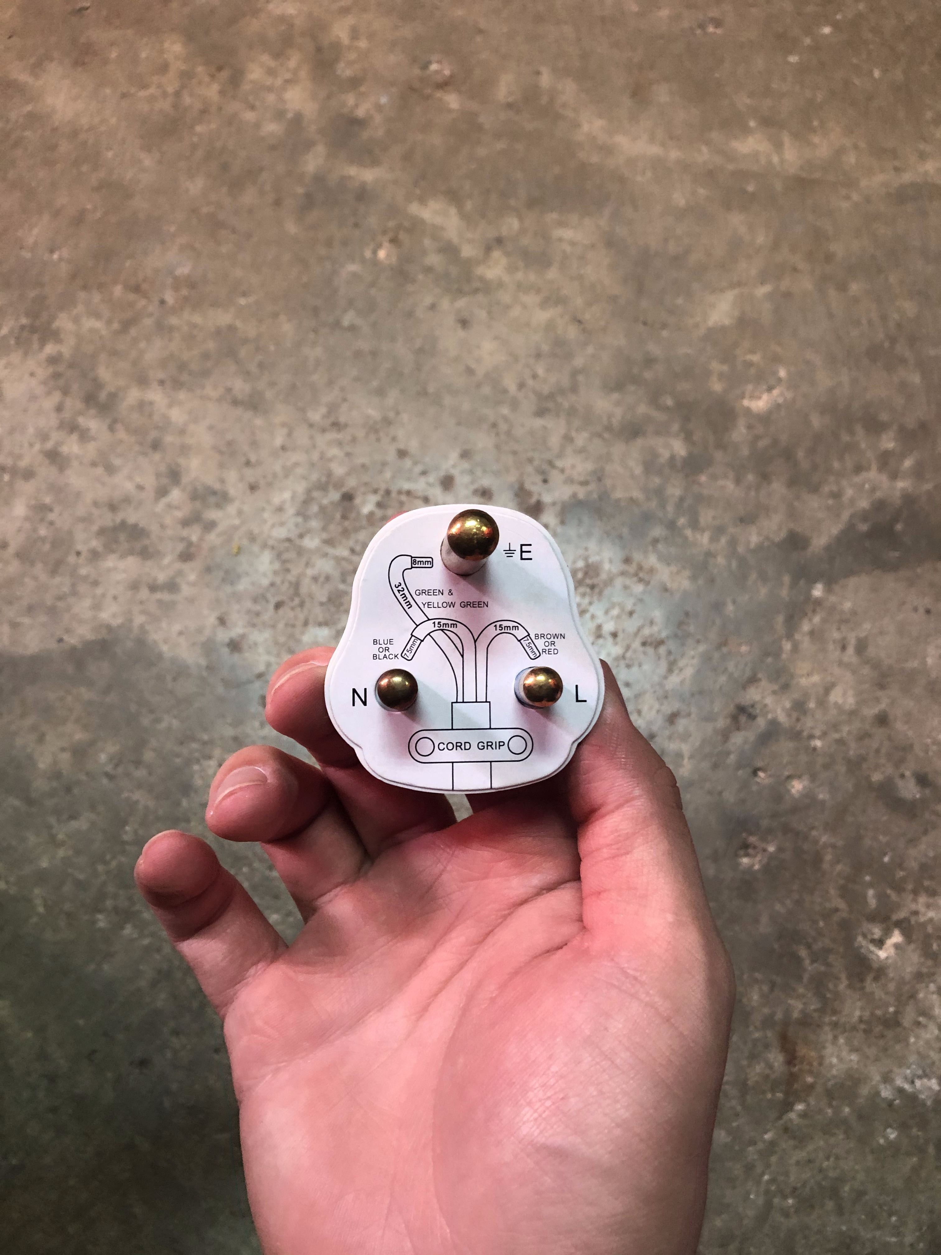 15A Plug Top - Heavy Duty Power Plug | Model PLUG A10 | Ideal for Home Appliances, Electronics & Power Tools