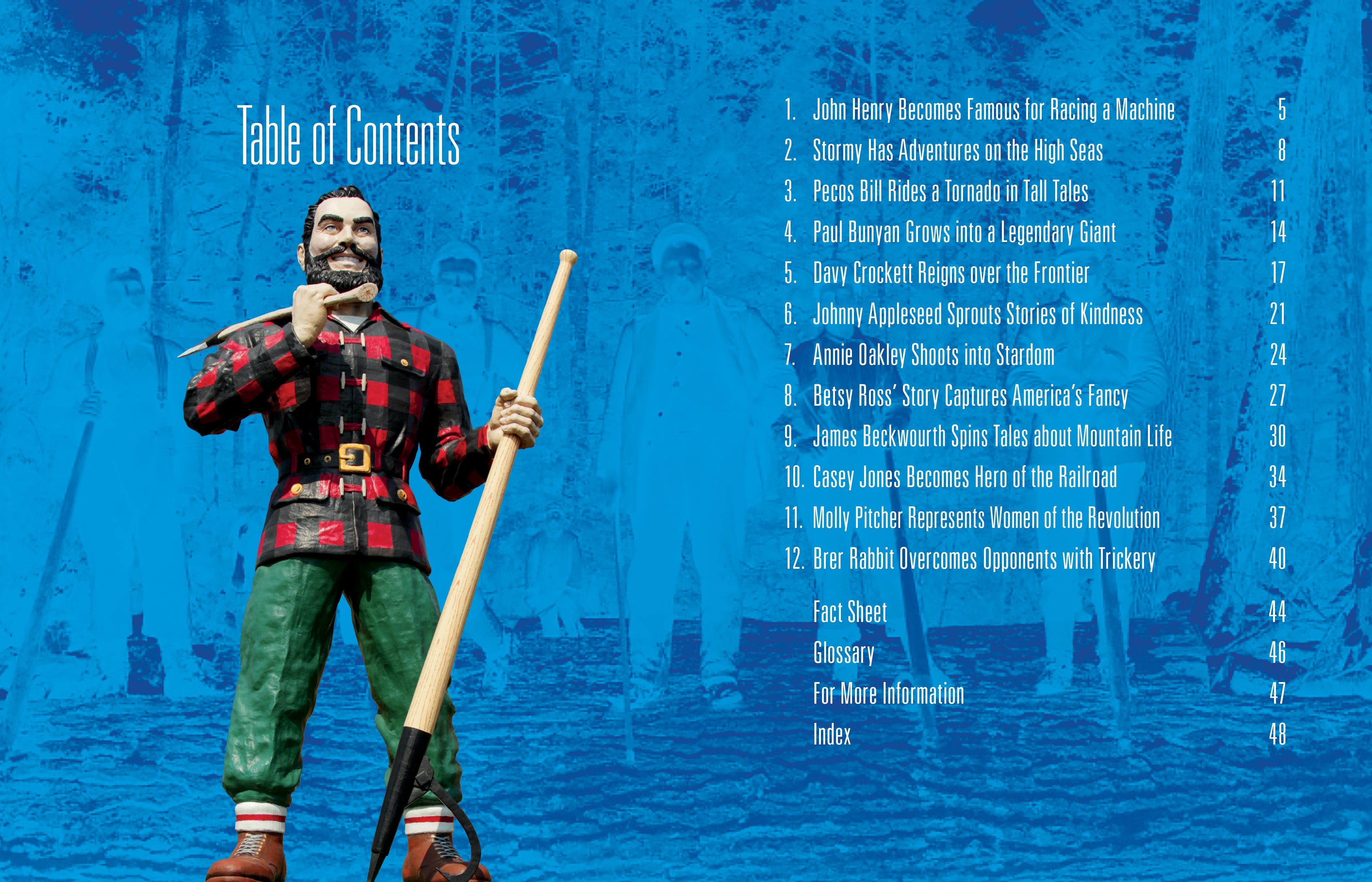 12 Iconic American Myths and Legends - Explore US Folklore & History | Perfect for Storytelling, Classroom Learning & Cultural Studies
