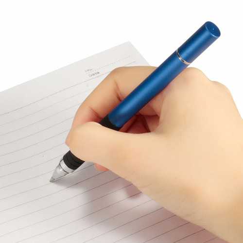 2 in 1 Capacitive Touch Screen Stylus & Ballpoint Pen for iPad, iPhone, Android Tablets & Smartphones - Perfect for Note Taking, Drawing & Digital Signatures