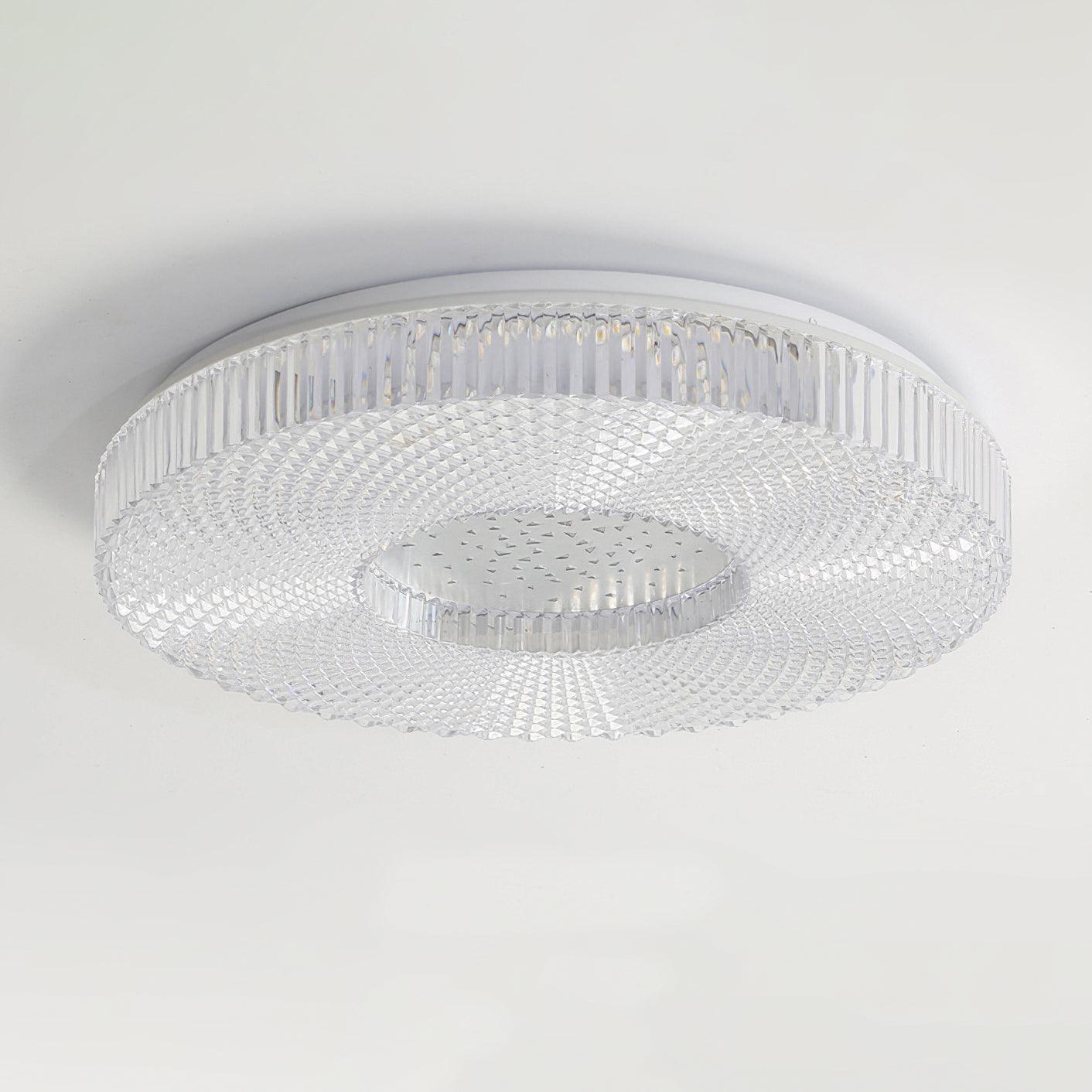 Cimona LED Flush Mount Ceiling Light - Modern Round Fixture for Bedroom, Kitchen, Living Room & Hallway Lighting