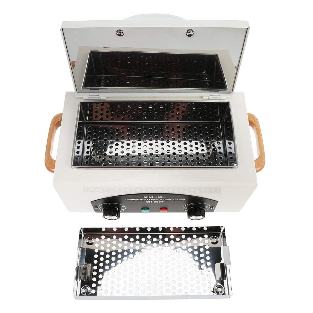 Brand CH-360T Mini High Temperature Autoclave Sterilizer Machine - Compact Dental Lab Equipment for Sterilizing Instruments, Jewelry & Nail Tools