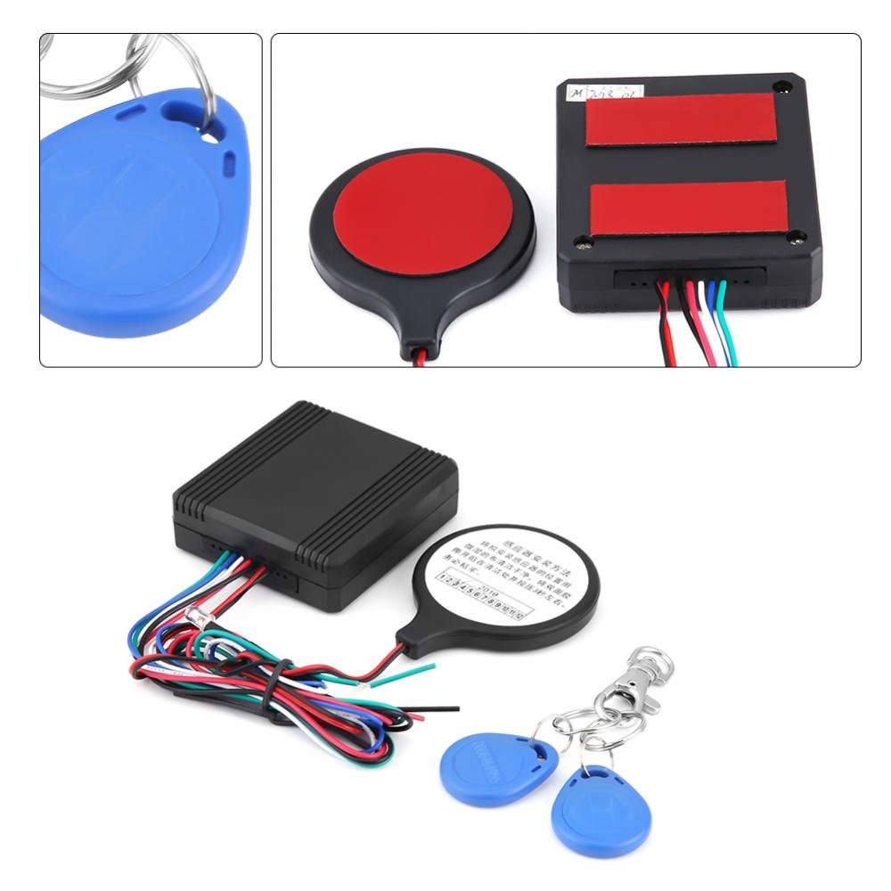 Anti-Theft Scooter Alarm with Security Sensor - Waterproof Motorcycle Alarm for Scooters & Bikes | Perfect for Urban Commuting & Parking Safety