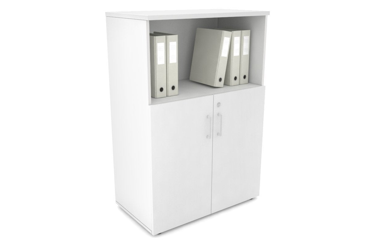 Medium Uniform Storage Cabinet with Small Doors [800W x 1170H x 450D] - Perfect for Office, School, and Home Organization