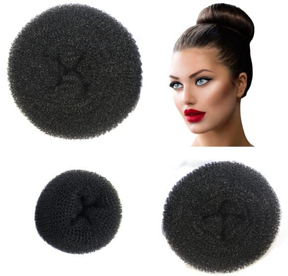 APOEM Hair Donut Bun Maker Set of 3 - Kids Ballet Bun Maker, Sock Bun Hair Tool for Easy Updos - Perfect for Dance Recitals, School & Special Occasions
