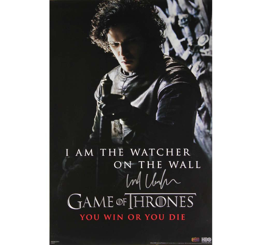 Kit Harington Signed Game of Thrones 24x36 Poster - 