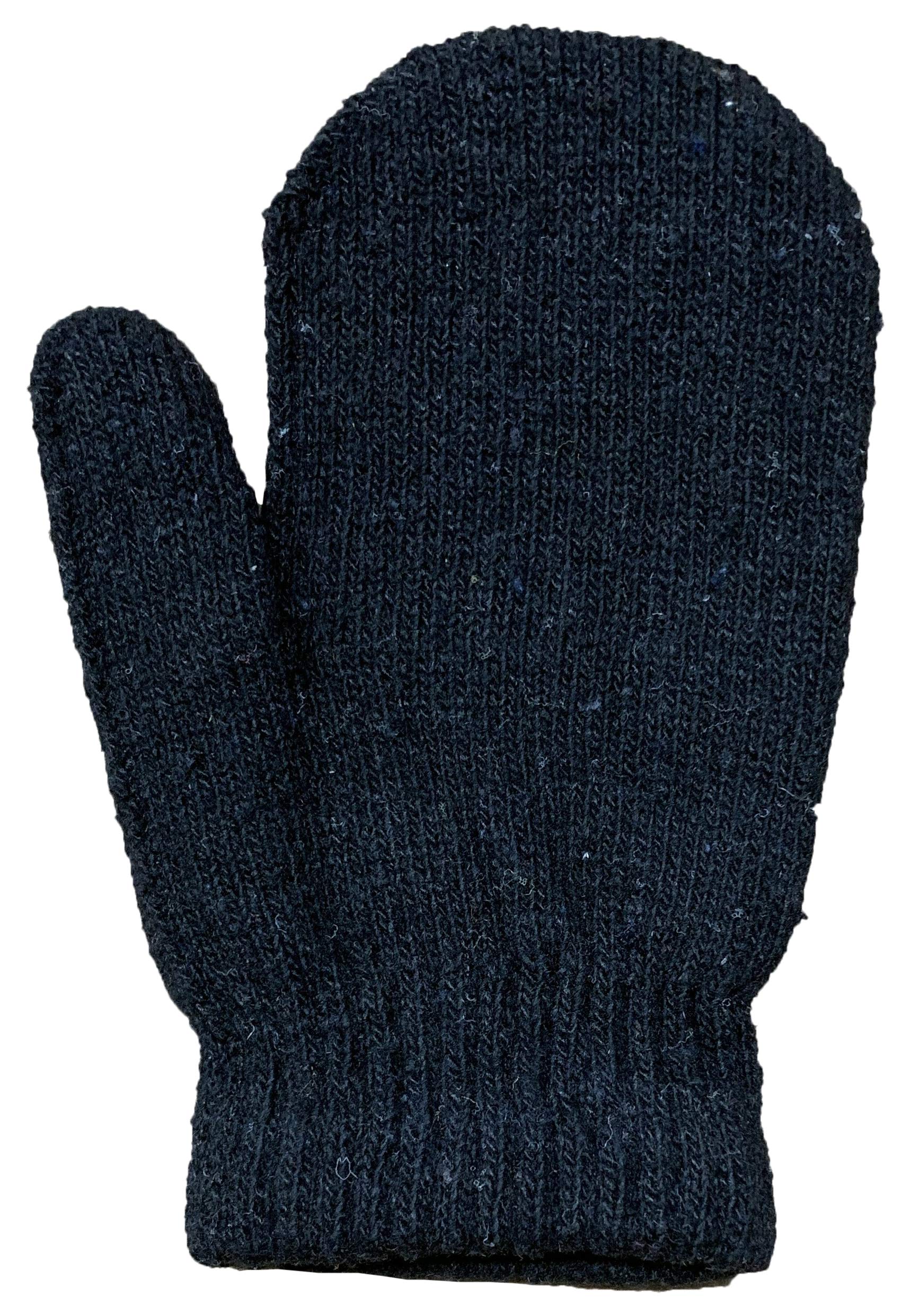 Wholesale Kids Gloves 240 Pack - Striped & Solid Colors for Outdoor Play